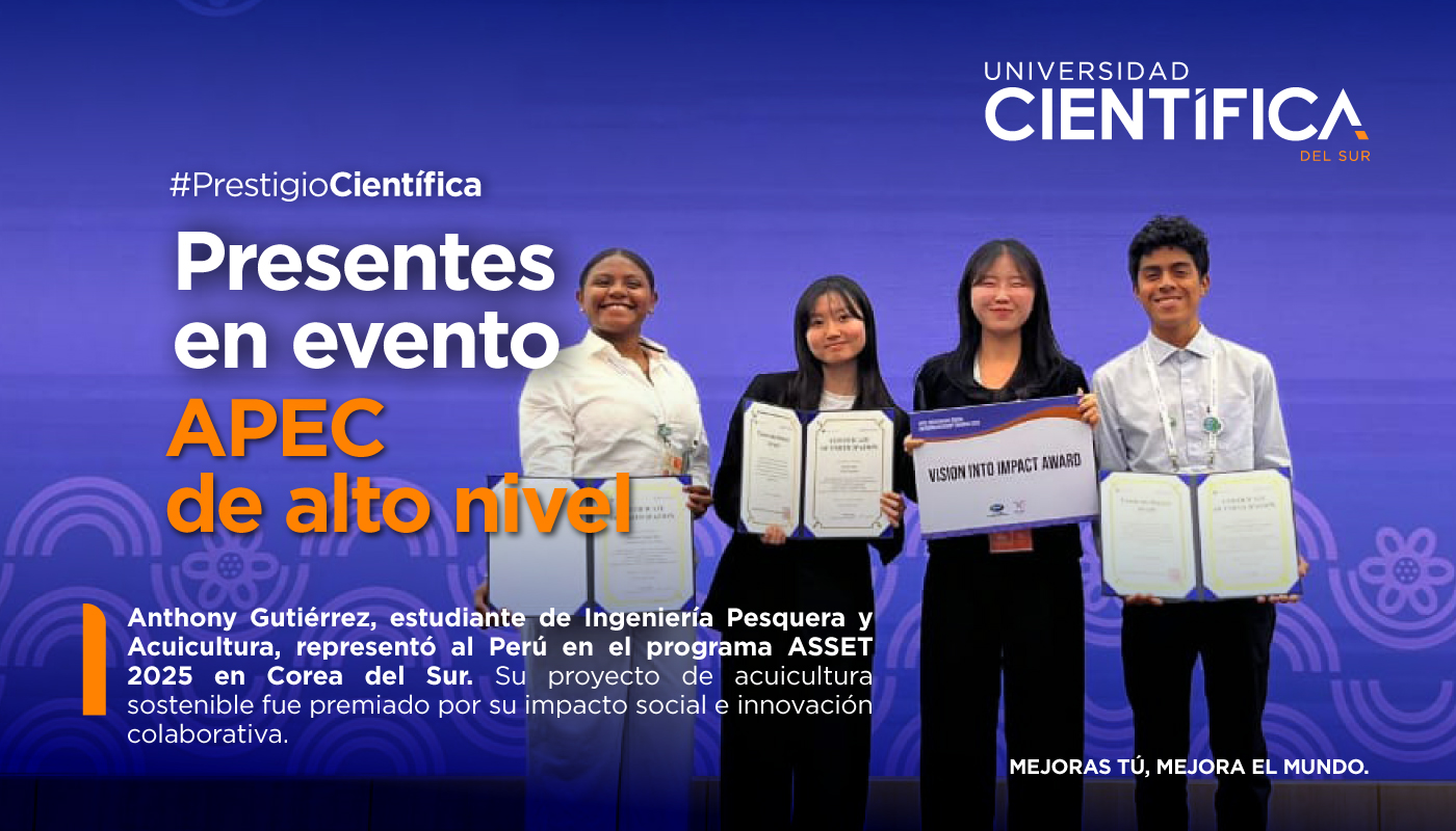 Carrera de Ingeniería Pesquera y Acuicultura| Universidad Científica del Sur