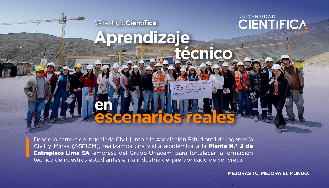 Carrera de Ingeniería Civil | Universidad Científica Del Sur