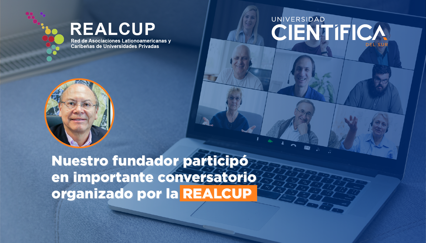 Nuestro fundador participó en importante conversatorio organizado por REALCUP