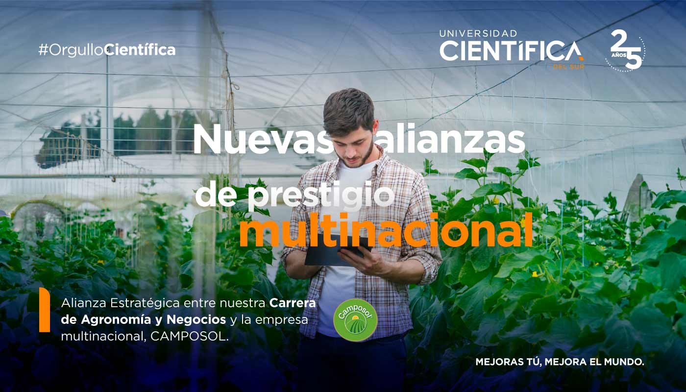 Carrera de Agronomía y Negocios | Universidad Científica Del Sur