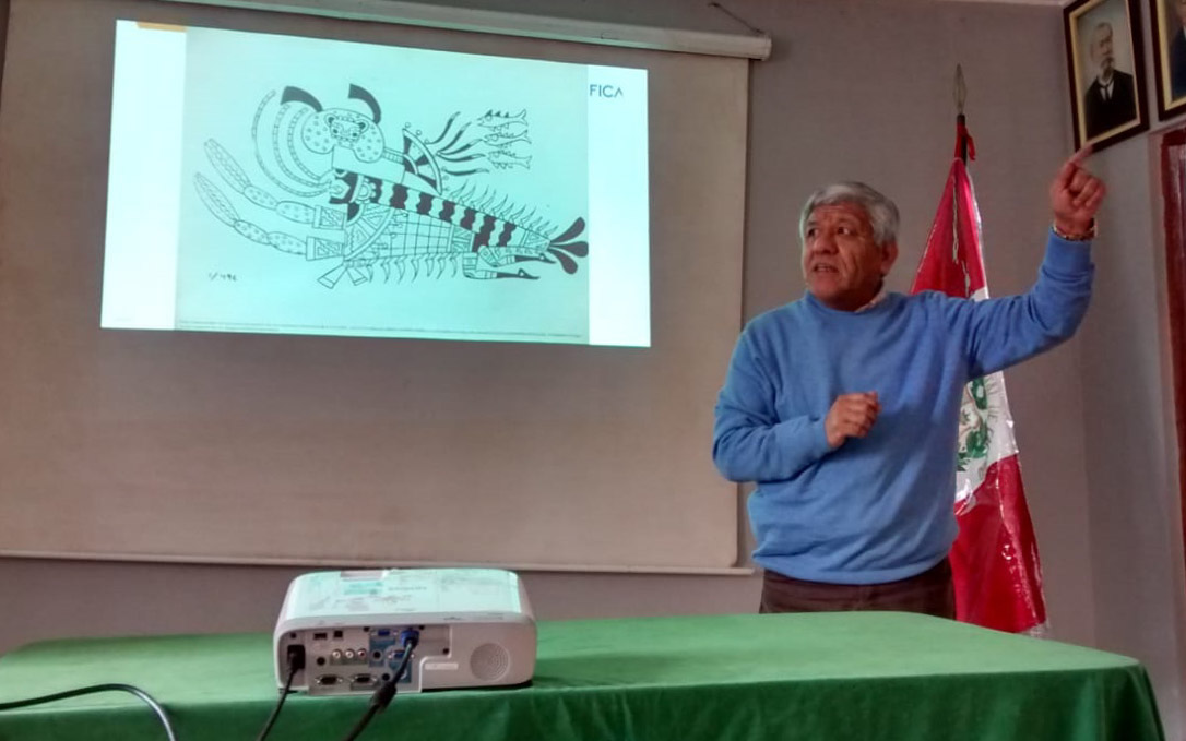 Investigadores de Científica capacitan a pobladores de Calango, en Cañete para el manejo adecuado del camarón de río