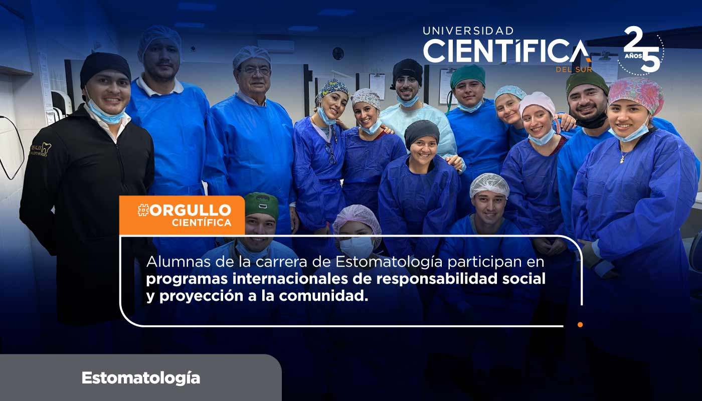 Alumnos de la Carrera de Estomatología | Universidad Científica Del Sur