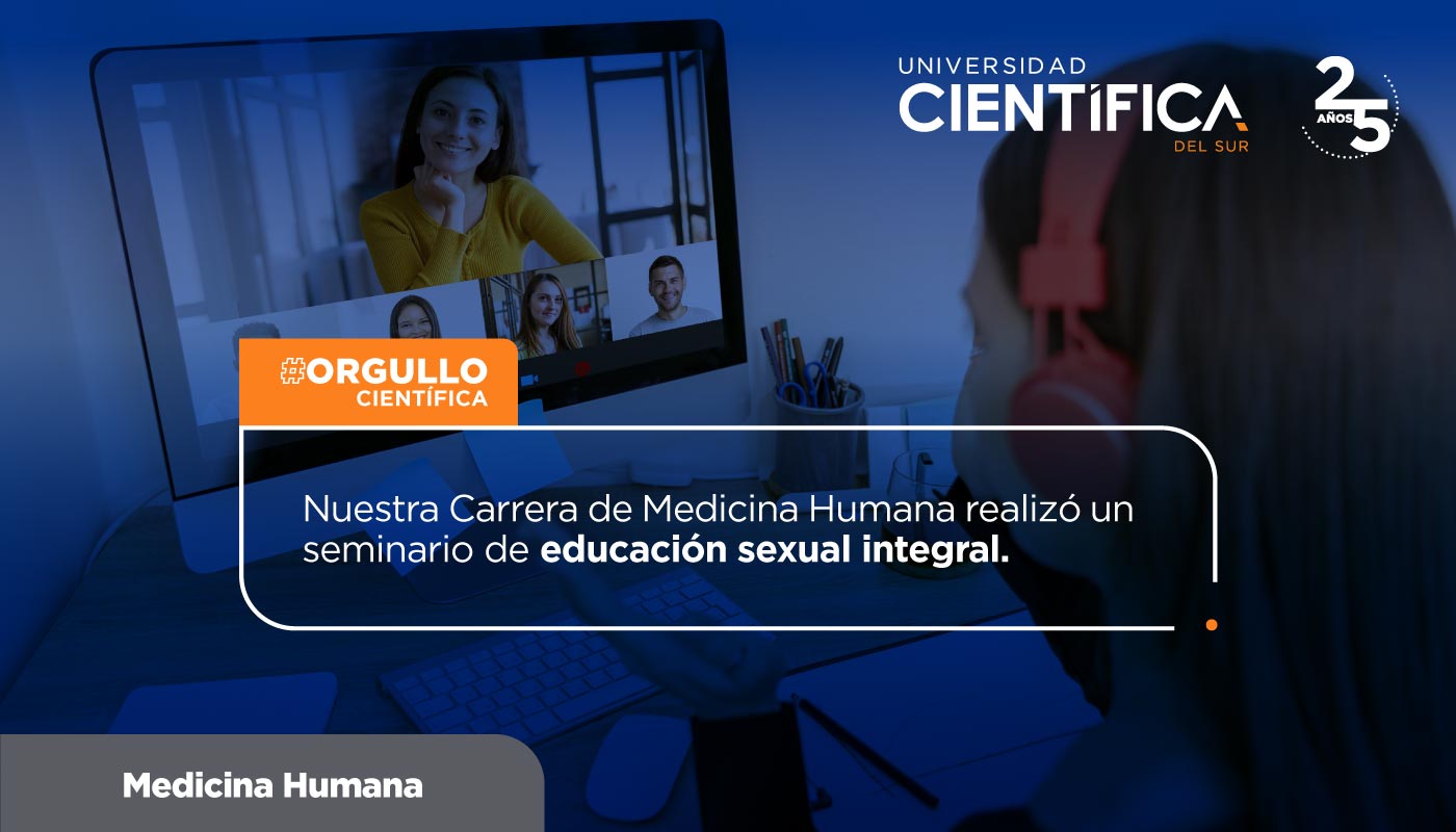 Carrera de Medicina Humana realizó un seminario de educación sexual integral