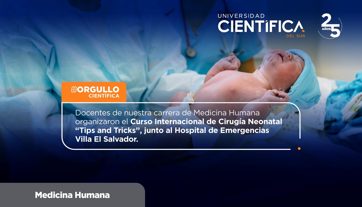 Docentes de nuestra carrera de Medicina Humana junto al Hospital de Emergencias de Villa El Salvador | Univerisdad Científica Del Sur