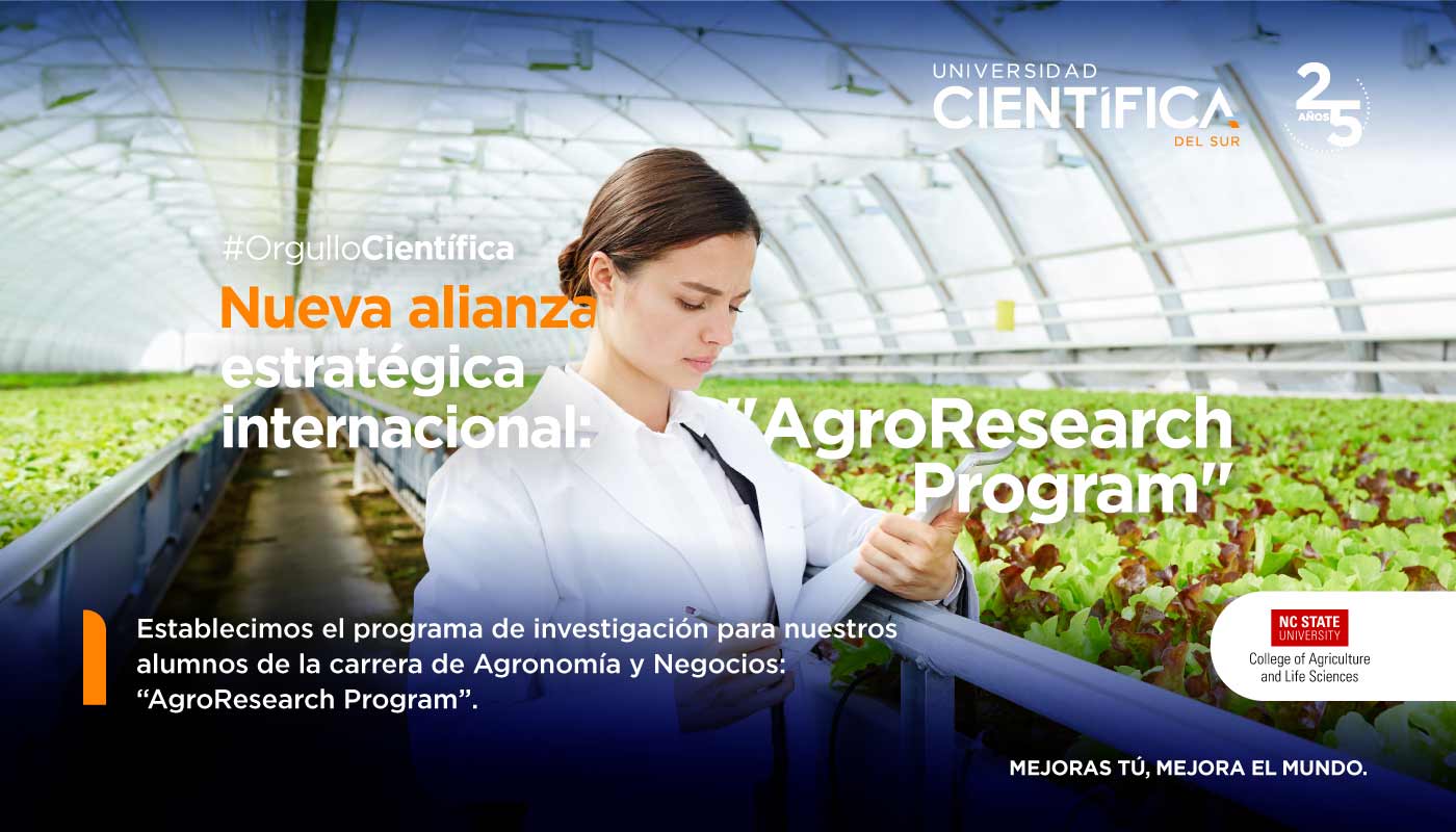 Carrera de Agronomía y Negocios | Universidad Científica Del Sur