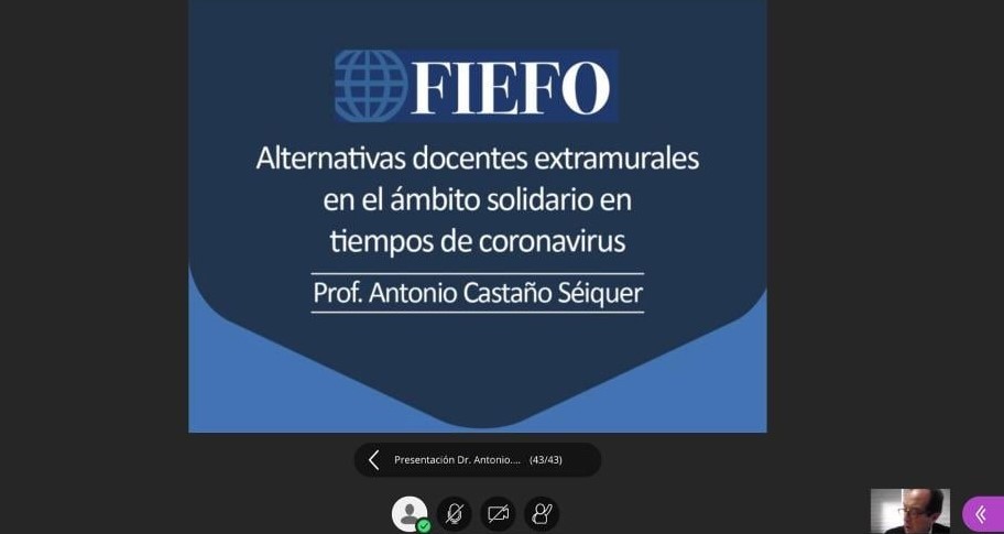 La carrera de Estomatología participó en seminario internacional organizado por FIEFO 