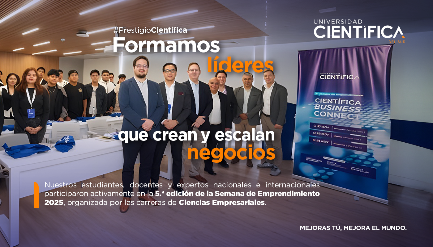 5.ª edición de la Semana de Emprendimiento 2025 | Universidad Científica del Sur