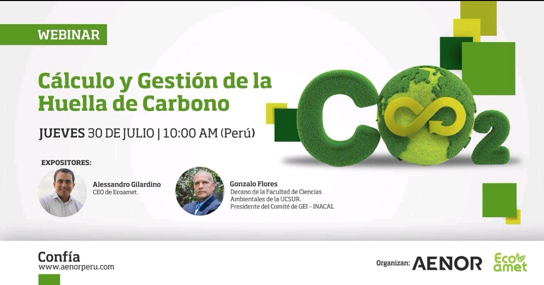 Director de la carrera de Ingeniería Ambiental representó a Científica en Webinar Internacional organizado por AENOR. 