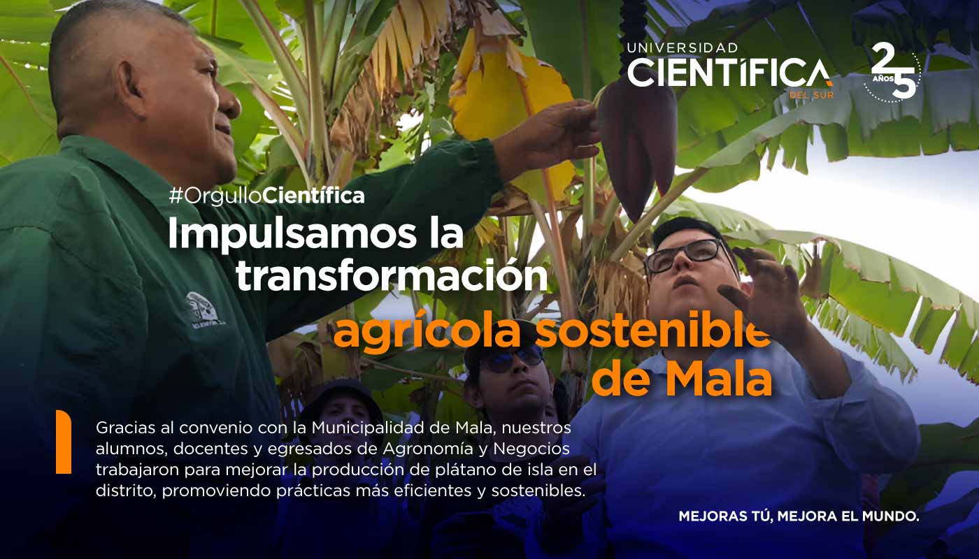 Carrera de Agronomía y Negocios | Universidad Científica del Sur