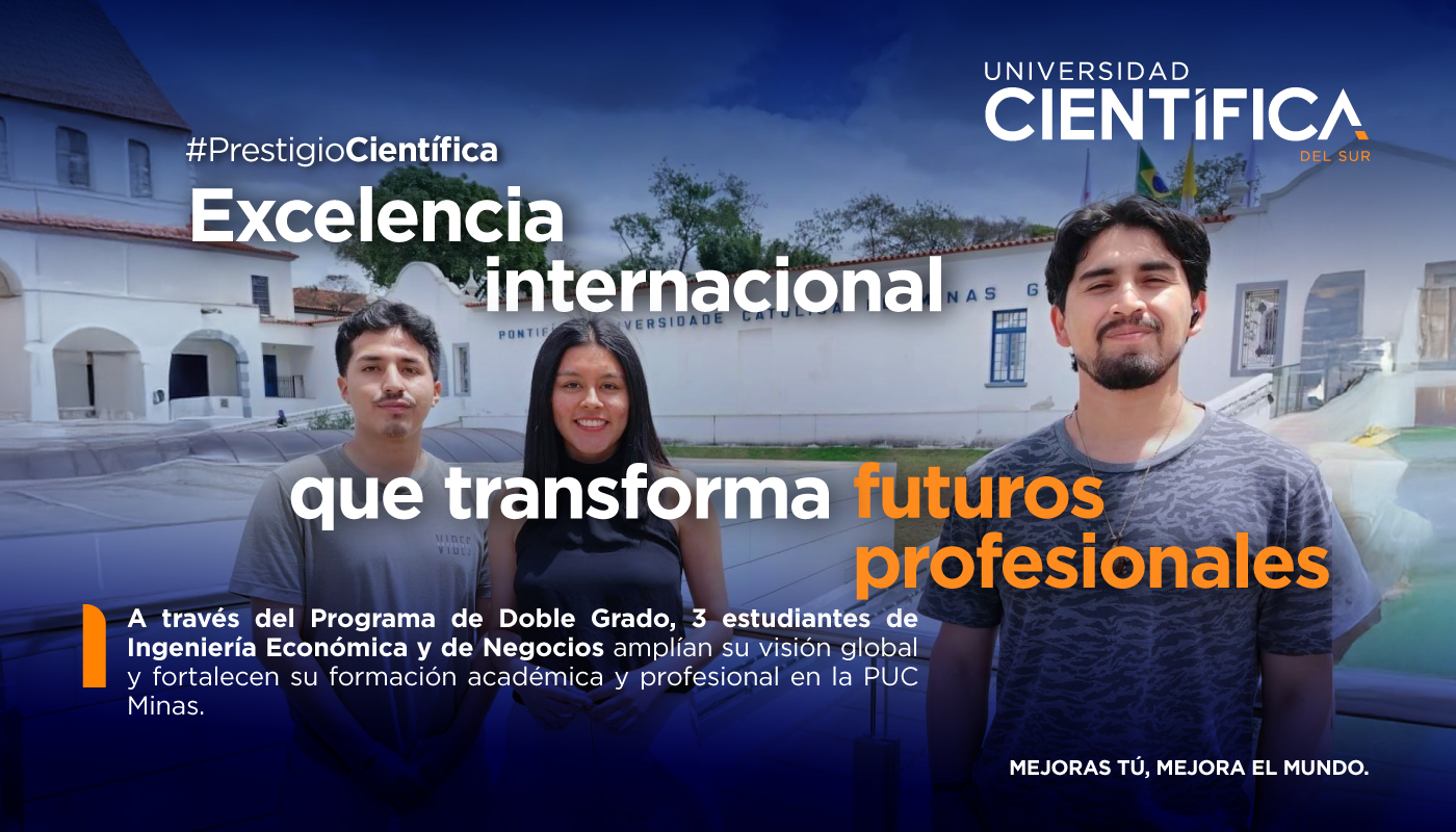 Carrera de Ingeniería Económica y de Negocios | Universidad Científica del Sur