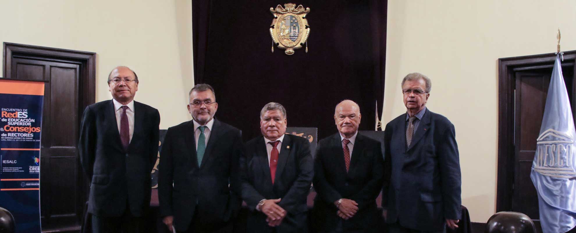 Participación del ingeniero José Dextre en el IX Encuentro de Redes de Educación Superior organizado por UNESCO