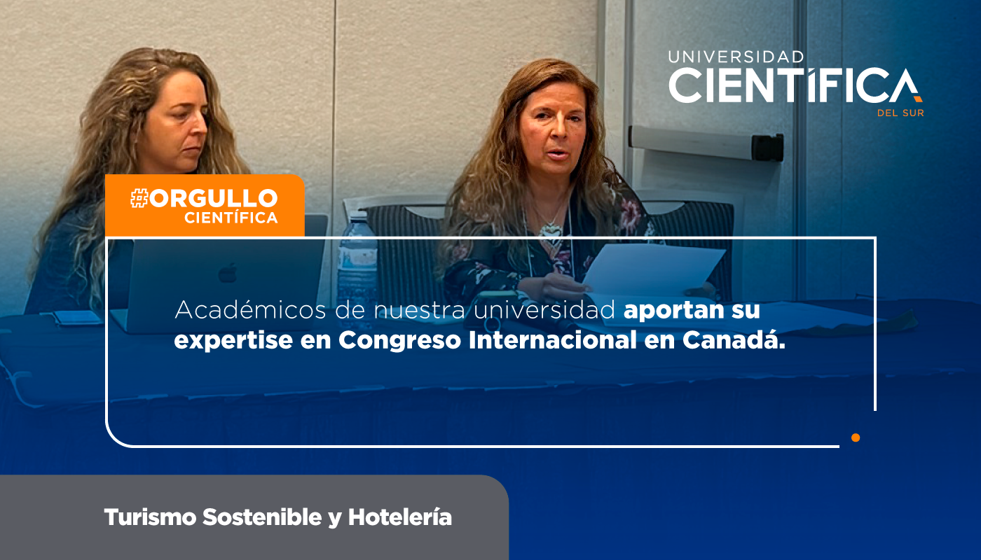 Académicos de nuestra universidad aportan su expertise en Congreso Internacional en Canadá.