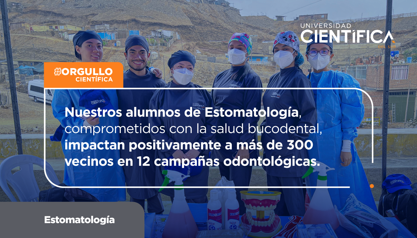 Nuestros alumnos de Estomatología, comprometidos con la salud bucodental, impactan positivamente a más de 300 vecinos en 12 campañas odontológicas