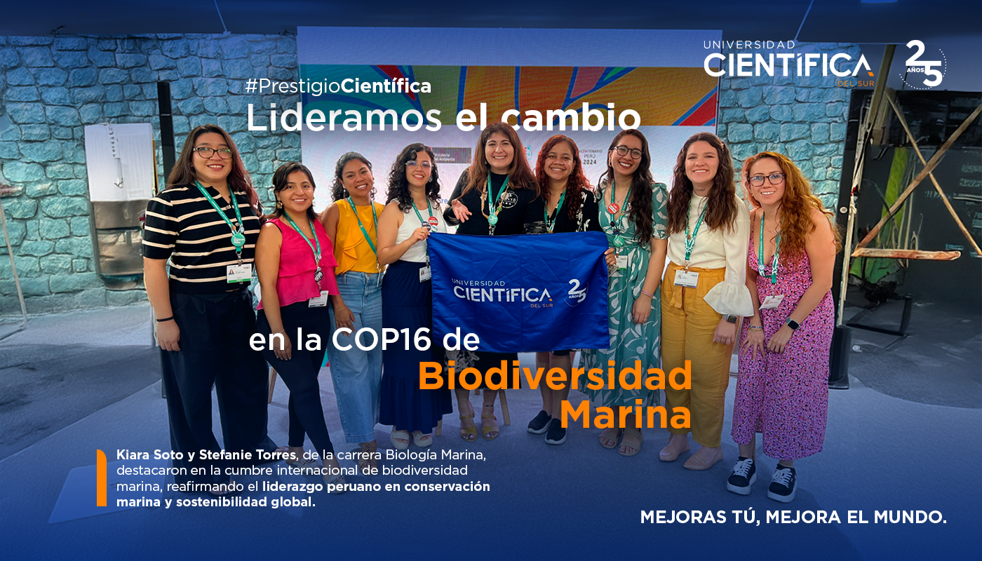 Carrera de Biología Marina | Universidad Científica Del Sur