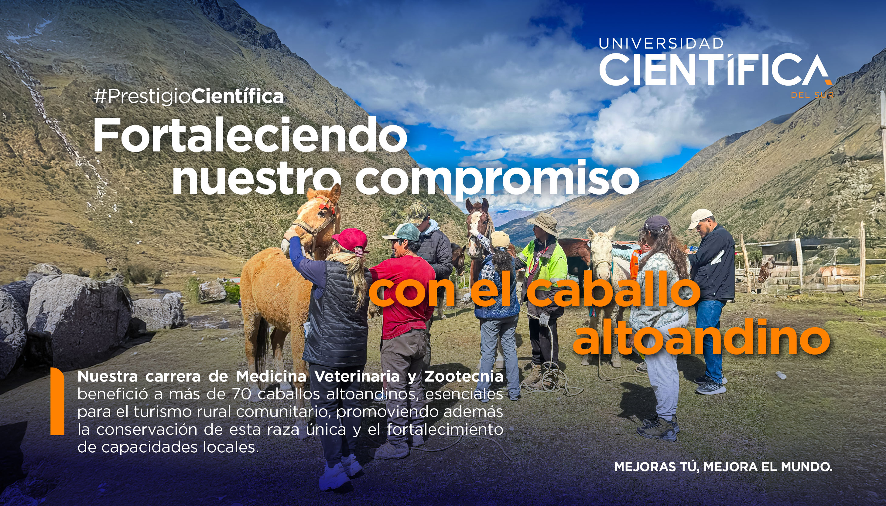 Carrera de Medicina Veterinaria y Zootecnia | Universidad Científica del Sur