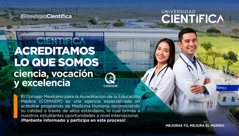 Areditación COMAEM | Universidad Científica del Sur
