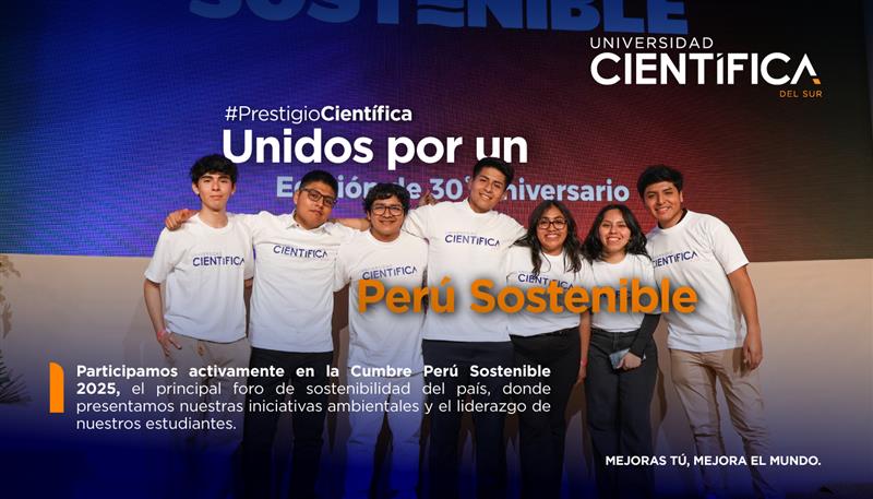 Cumbre Perú Sostenible 2025 | Universidad Científica del Sur