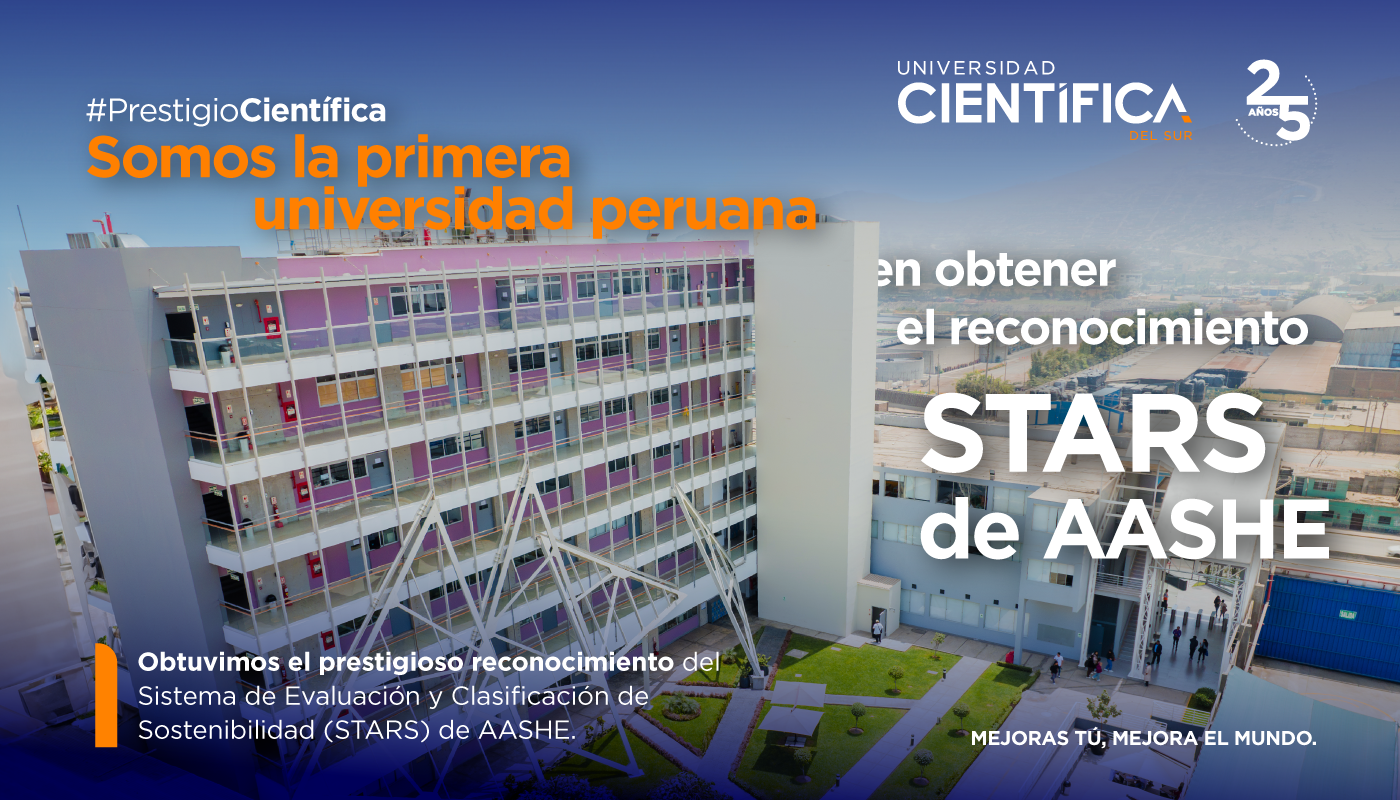 Reconocimiento STARS de AASHE | Universidad Científica Del Sur