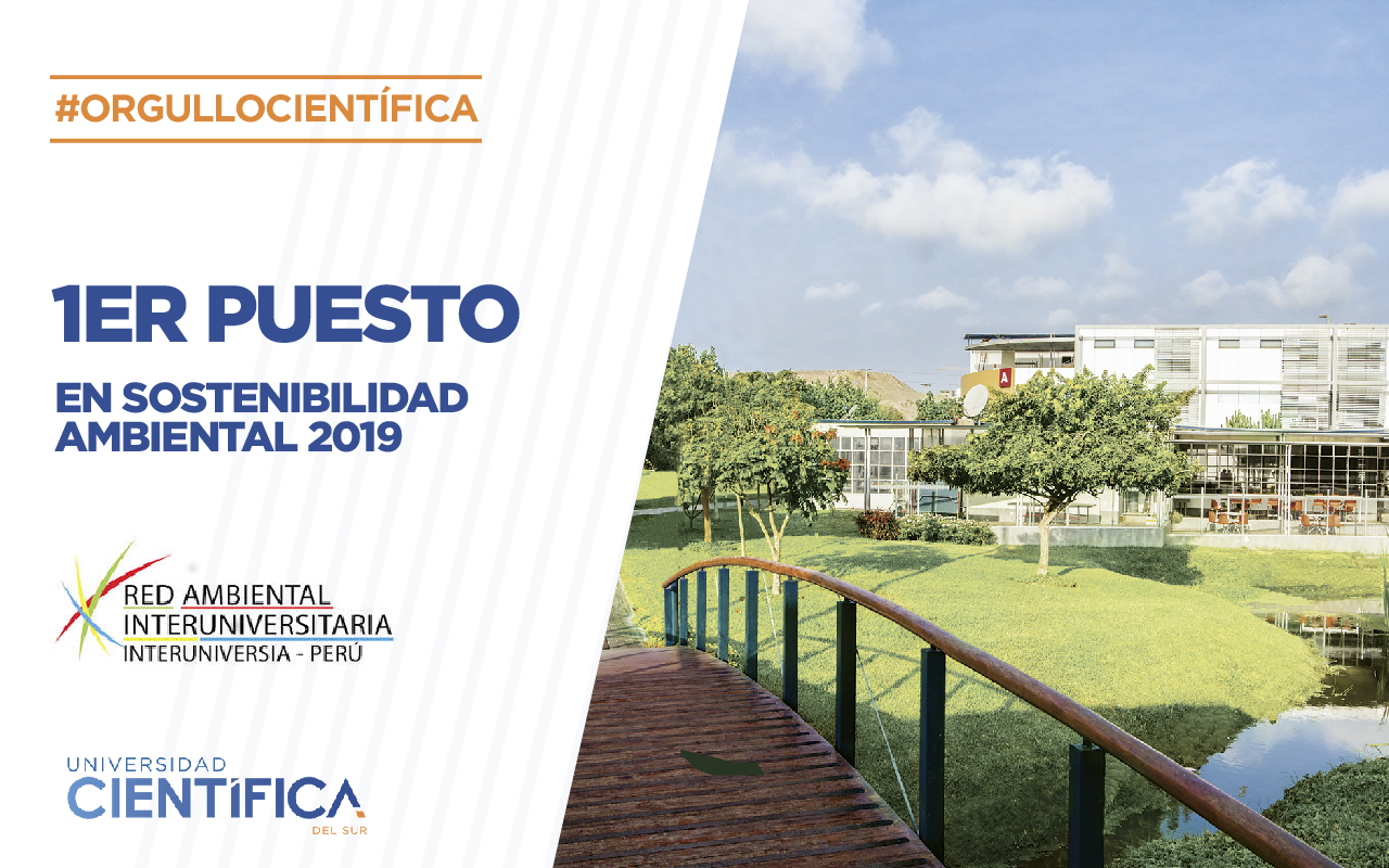 Científica del Sur ocupa el Primer puesto en Sostenibilidad Ambiental de Universidades Peruanas 2019