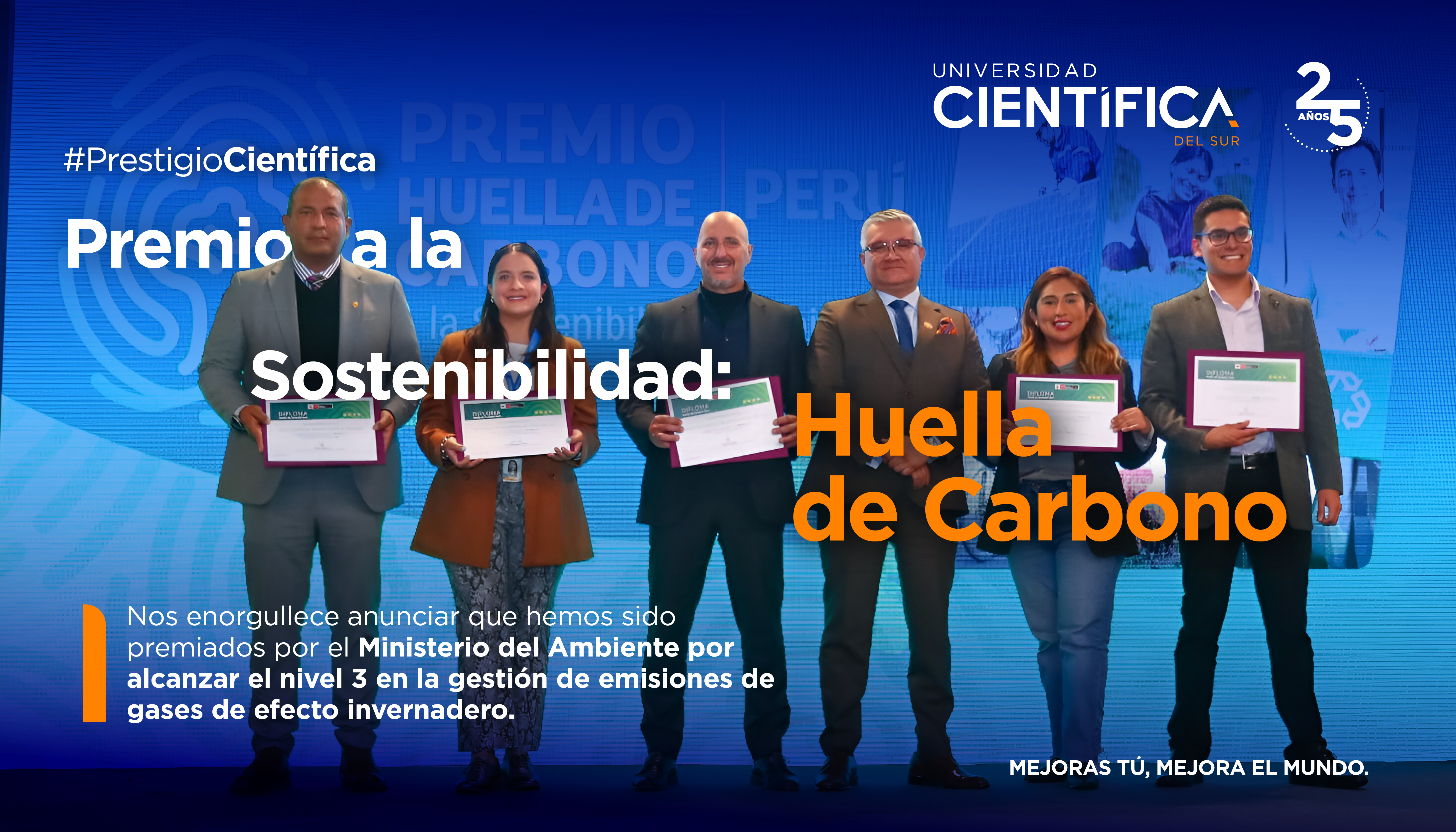 "Huella de Carbono a la Sostenibilidad Ambiental" | Universidad Científica Del Sur