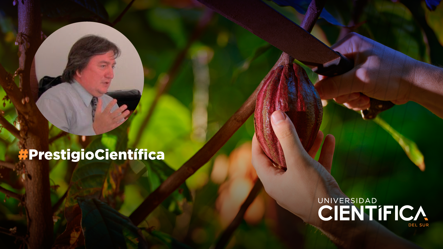 Santiago Pastor, docente de Agronomía y Negocios, publicó investigación de Cacao en importante revista internacional.