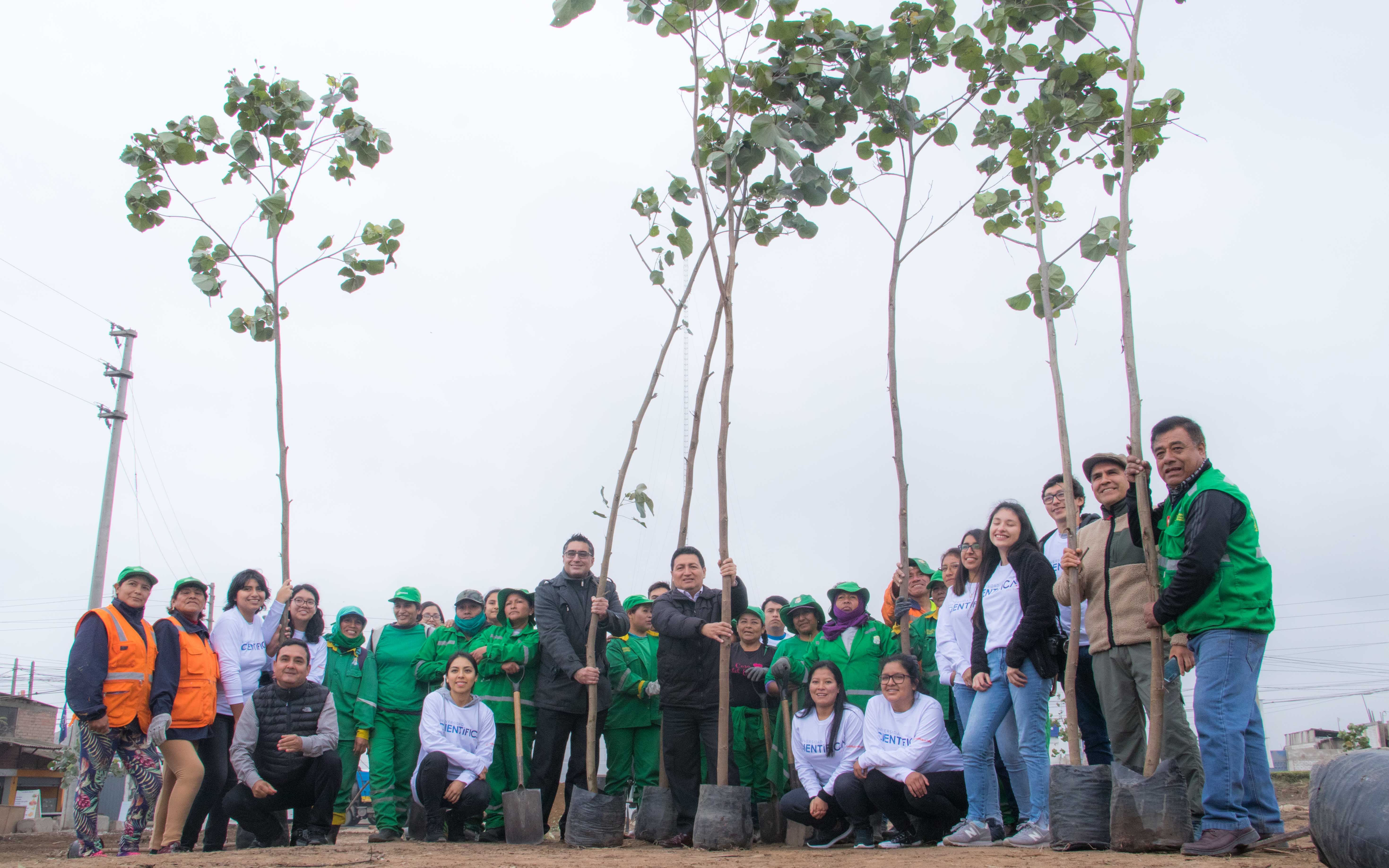 Siembrathon: Universidad Científica del Sur y Municipalidad de Villa el Salvador se unen para sembrar más de 500 árboles