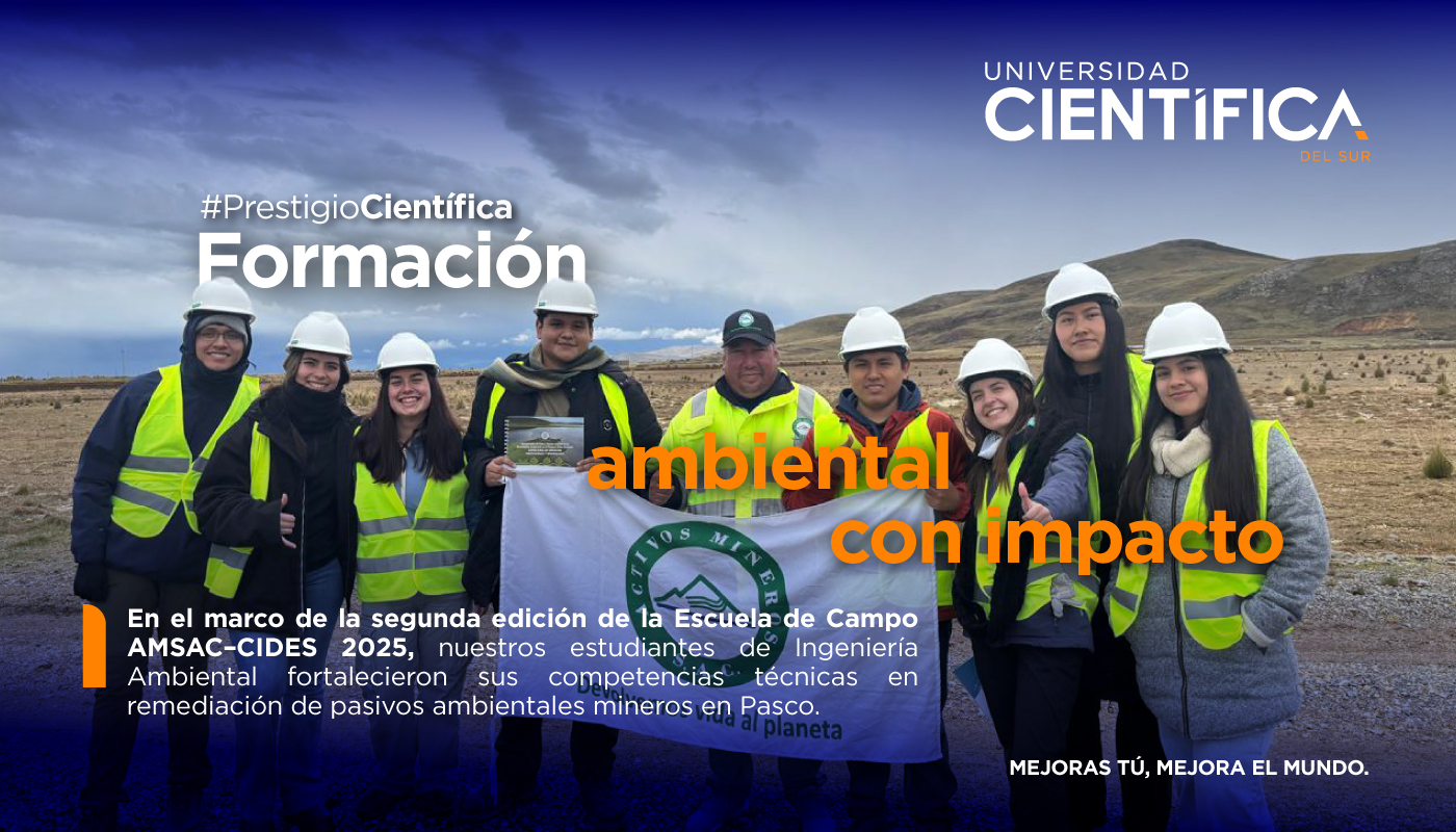 Carrera de Ingeniería Ambiental | Universidad Científica del Sur