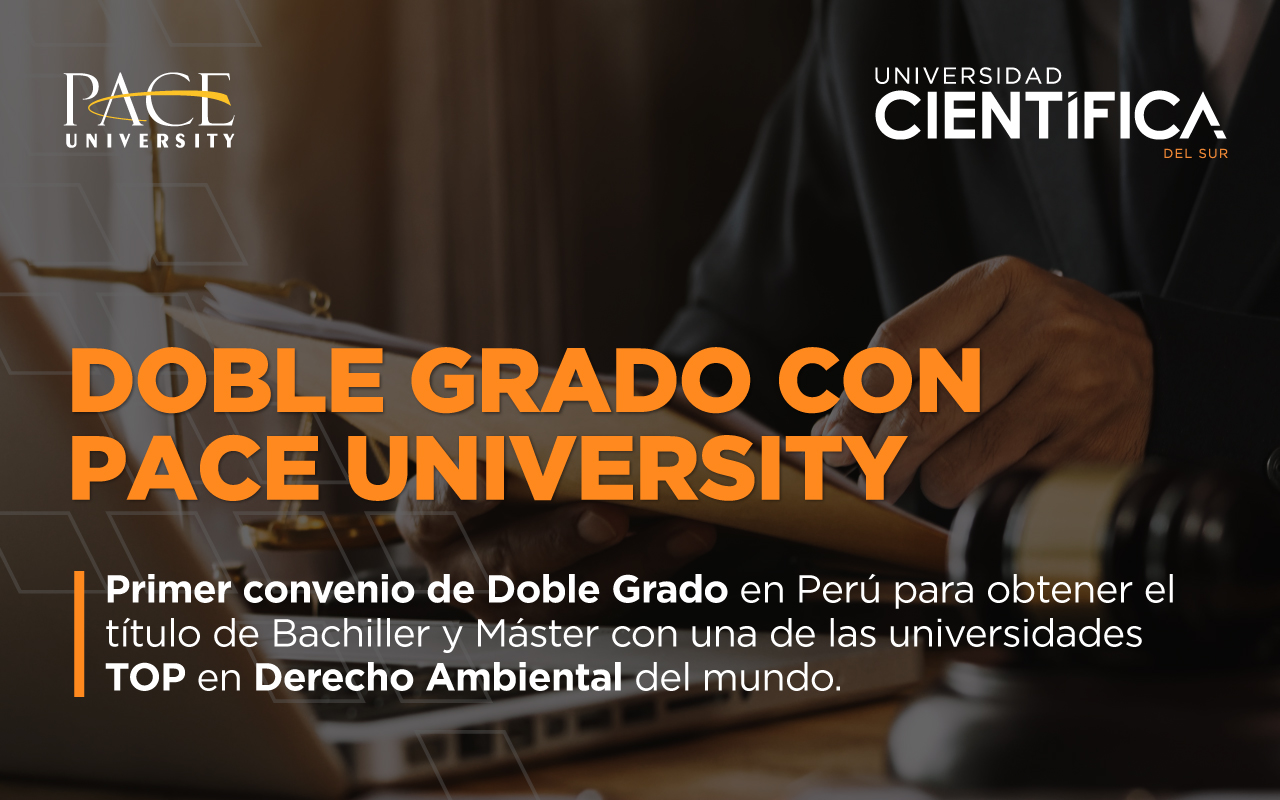 Somos la primera universidad peruana en lograr un doble grado maestría (LL.M)/bachillerato con una universidad top en USA