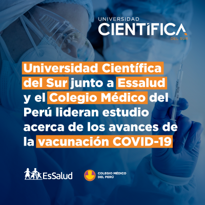 U. Científica junto a EsSalud y CMP lideran estudio de COVID-19