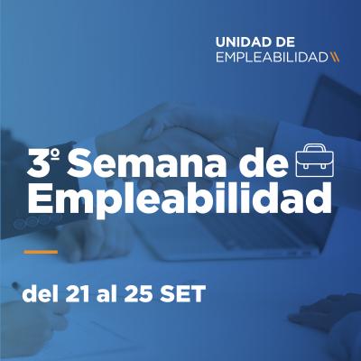 Tercera Semana de Empleabilidad