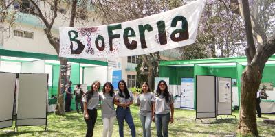 Estudiantes del Circulo de Investigación Ambiental (CIASUR) participan en Bioferia de la Universidad Nacional Agraria