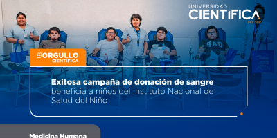 Exitosa campaña de donación de sangre beneficia a niños del Instituto Nacional de Salud del Niño
