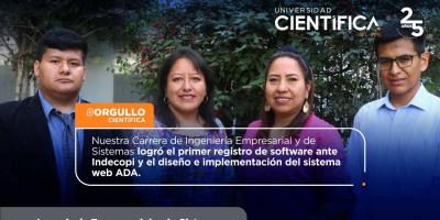 Carrera de Ingeniería Empresarial y de Sistemas | Universidas Científica Del Sur