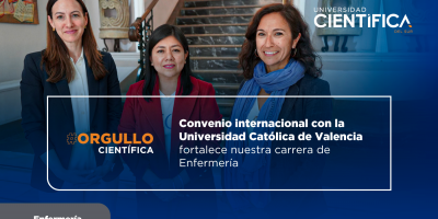 Convenio internacional con la Universidad Católica de Valencia fortalece nuestra carrera de Enfermería
