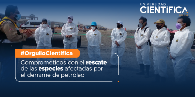 La U. Científica se suma a las labores del SERNANP en la emergencia ambiental de Ancón.