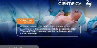 Docentes de nuestra carrera de Medicina Humana junto al Hospital de Emergencias de Villa El Salvador | Univerisdad Científica Del Sur