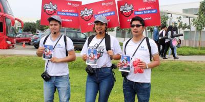 Estudiantes de Científica donan más de 270 unidades de sangre por la Campaña “Comparte una vida”