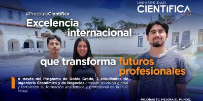 Carrera de Ingeniería Económica y de Negocios | Universidad Científica del Sur