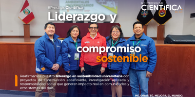 Liderazgo y compromiso sostenible | Universidad Científica del Sur