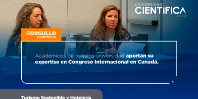 Académicos de nuestra universidad aportan su expertise en Congreso Internacional en Canadá.