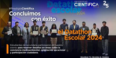 Datathon Escolar | Universidad Científica Del Sur