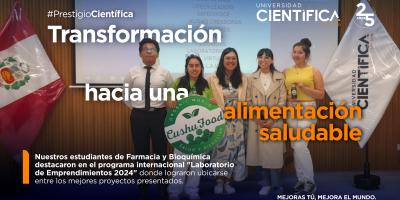 Farmacia y Bioquímica | Universidad Científica del Sur