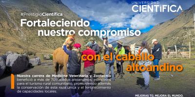 Carrera de Medicina Veterinaria y Zootecnia | Universidad Científica del Sur