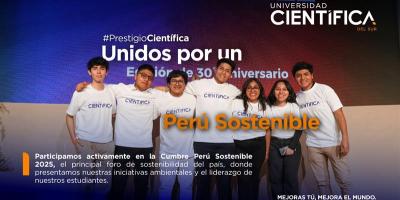 Cumbre Perú Sostenible 2025 | Universidad Científica del Sur