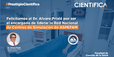 Responsable de nuestra Clínica de Simulación será el encargado de liderar la Red Nacional de Centros de Simulación Clínica.