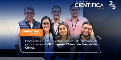 Participamos en el VII Congreso Chileno de Simulación Clínica  