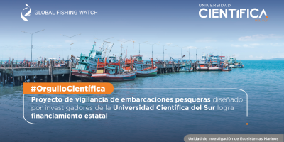 Proyecto de vigilancia de embarcaciones pesqueras diseñado por investigadores de la Universidad Científica del Sur logra financiamiento estatal