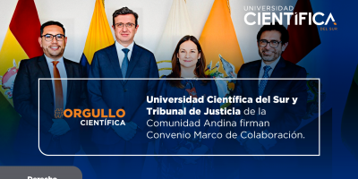 Universidad Científica del Sur y Tribunal de Justicia de la Comunidad Andina firman Convenio Marco de Colaboración
