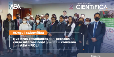 Estudiantes becados en curso internacional gracias a convenio con la American Bar Association-ROLI