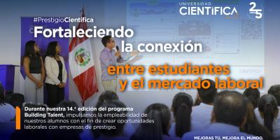 Building Talent | Universidad Científica del Sur